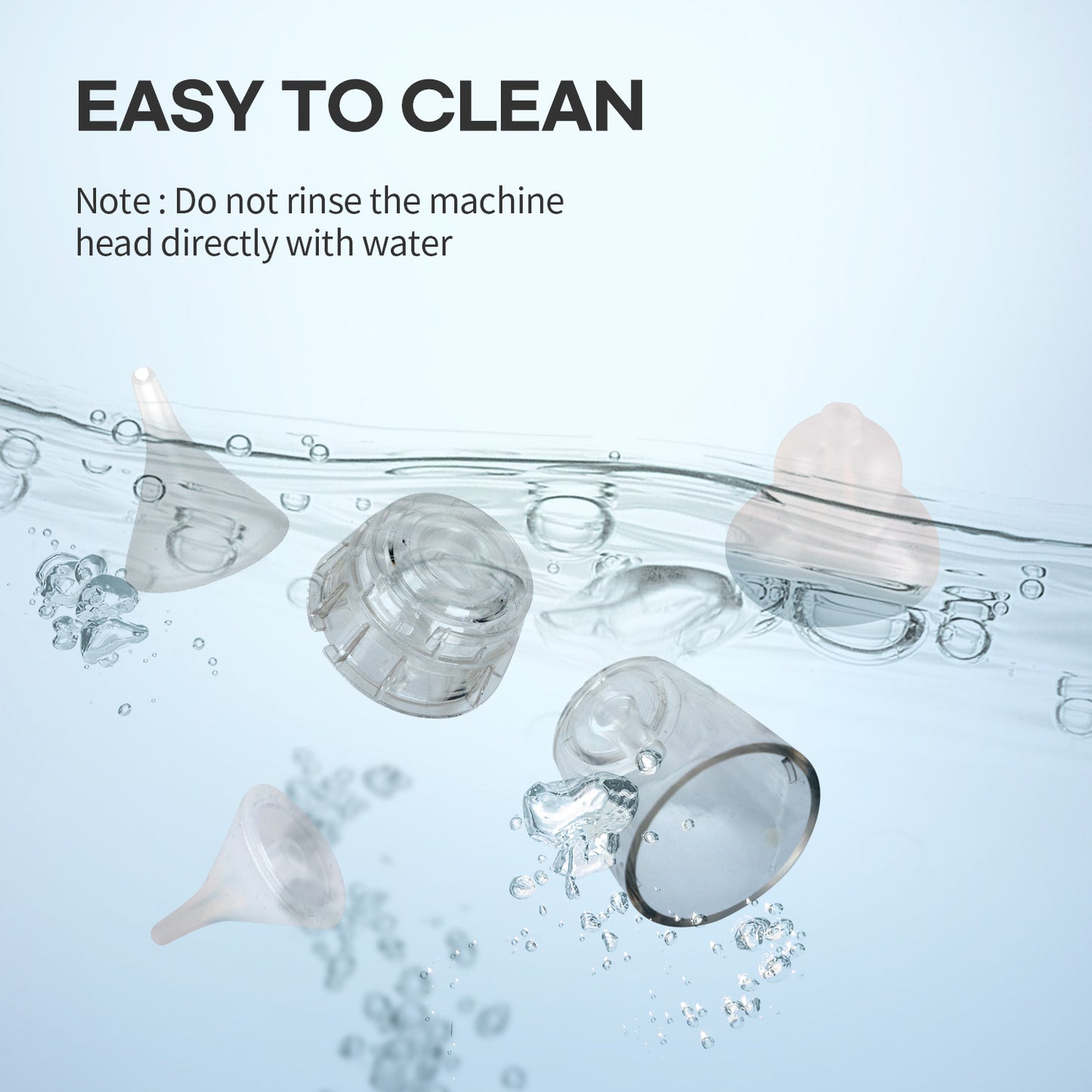 Aspirador Nasal Eléctrico HubiBaby para Bebé HNA-500