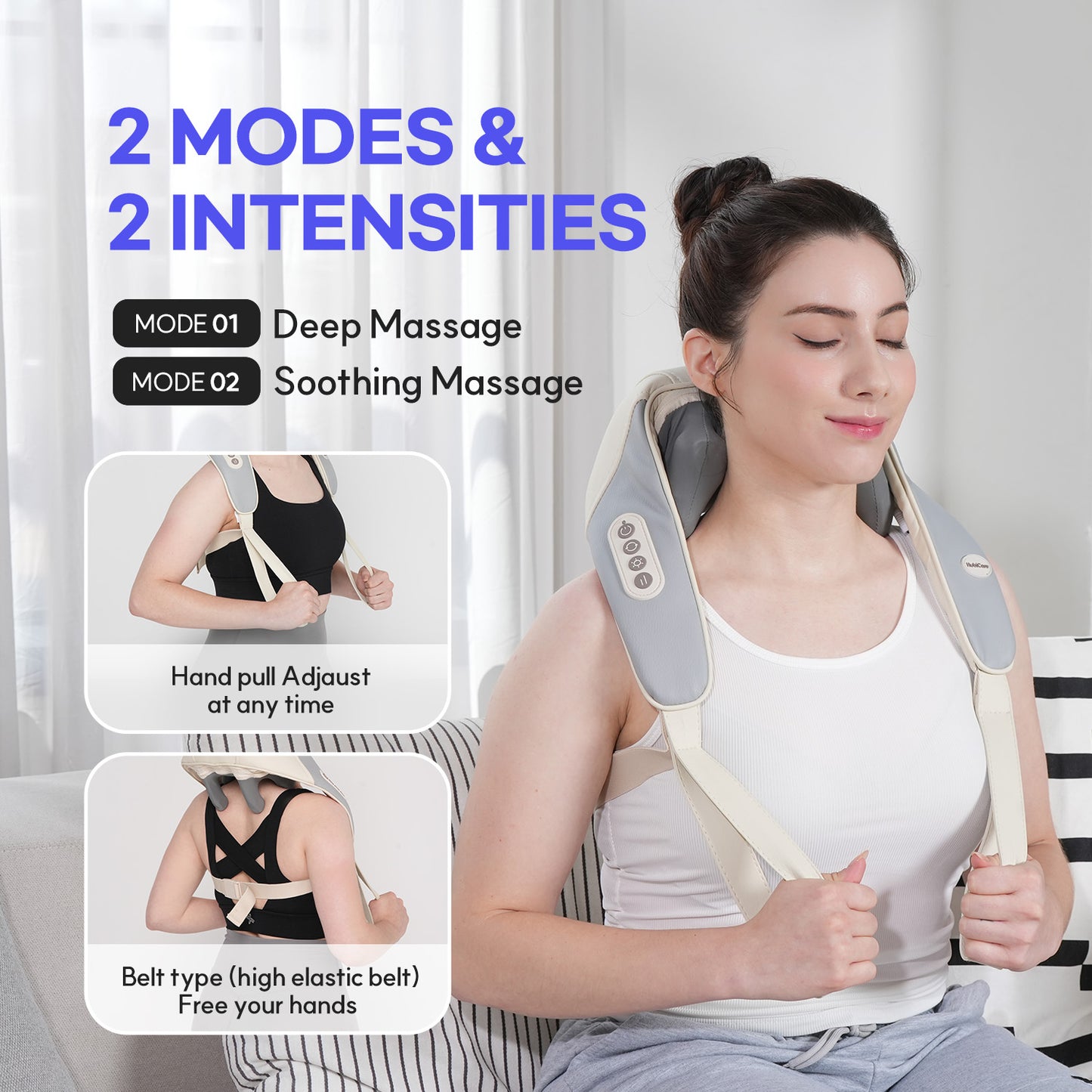 HubiCare Mini massaggiatore shiatsu per il collo HMH-1000 